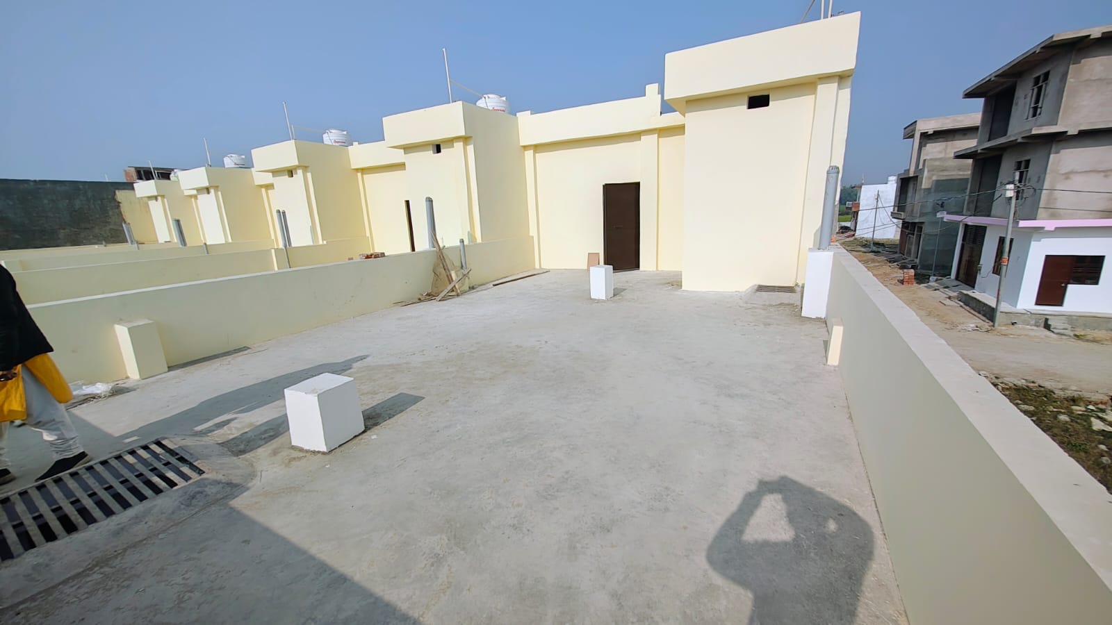 Expansive Open Private Rooftop Terrace